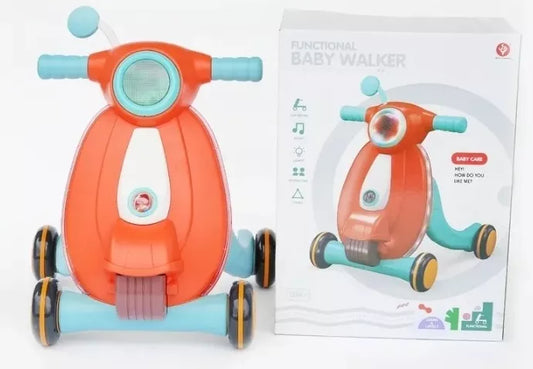 Caminador De Moto Bebe Musical y luces