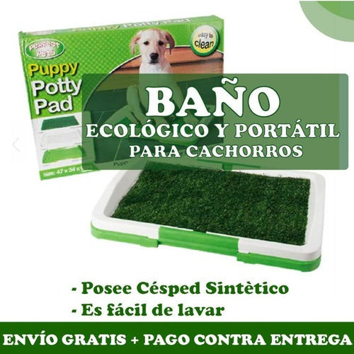 🐶BAÑO ECOLÓGICO Y PORTÁTIL PARA PERROS.