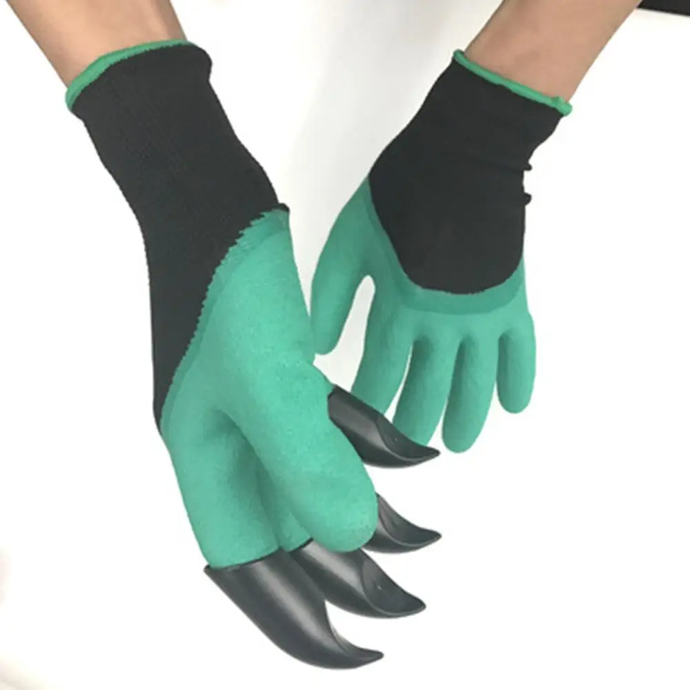 🌺GUANTES EXCAVADOR PARA JARDINEAR ( CON GARRAS).